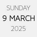 9 March 2025